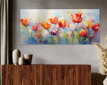 Tulp | tulp van Blikvanger Schilderijen