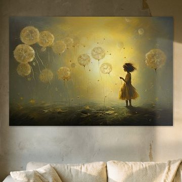 Peindre des pissenlits