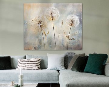 Flower Dandelion by Blikvanger Schilderijen