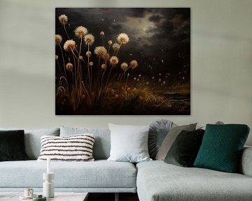 Paardenbloemen kunst van Blikvanger Schilderijen