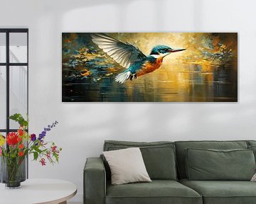 Painting Kingfishers by Eye catching paintings