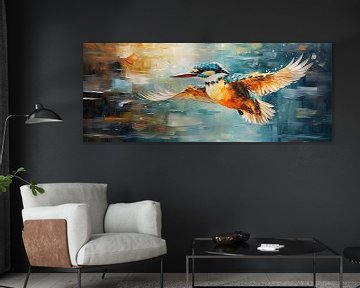 Free as a Bird: the Kingfisher van Blikvanger Schilderijen
