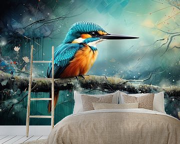 Vogels IJsvogels van Blikvanger Schilderijen