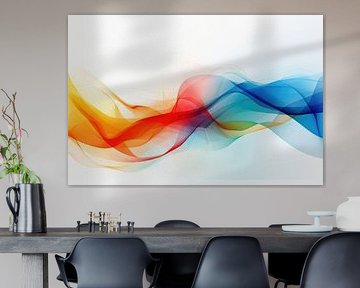 Modern abstract shapes and colours