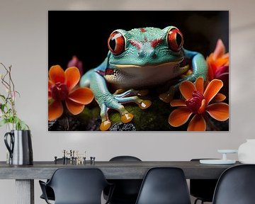 Tree frog by PixelPrestige