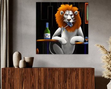 King of the Bar van Lions-Art