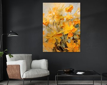 Wilde gele bloemen