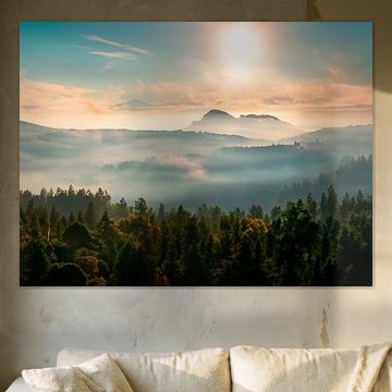 Sonnenaufgang am Morgen