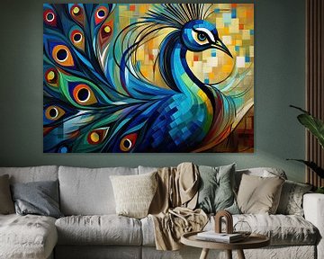 Pfau Kunst von Blikvanger Schilderijen