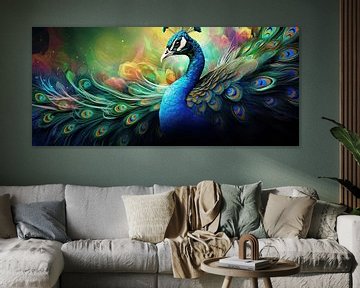 Pfau Kunst von Blikvanger Schilderijen