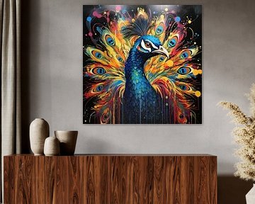 Urban Peacock van Blikvanger Schilderijen