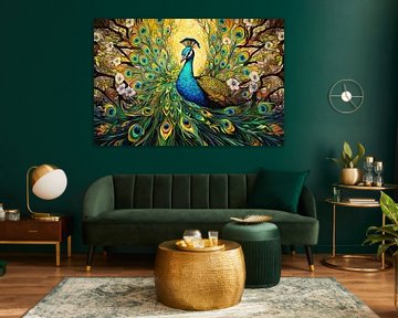 Peacock art by Blikvanger Schilderijen