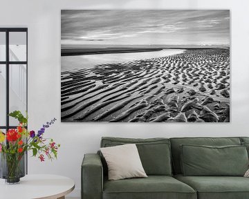 sea view with the North Sea and beach by eric van der eijk