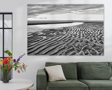 Meerblick auf die Nordsee und den Strand von eric van der eijk