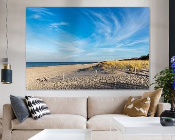 Strand met strandhoofden bij Graal-Müritz