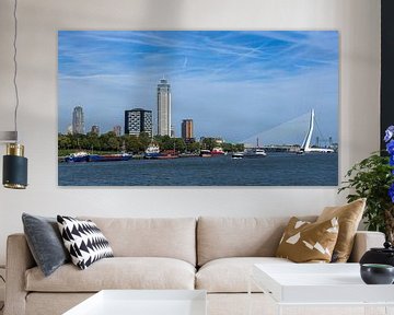 Vue de Rotterdam, Pays-Bas sur Adelheid Smitt