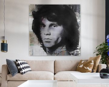 Jim Morrison (The Doors) sur Hans Meertens