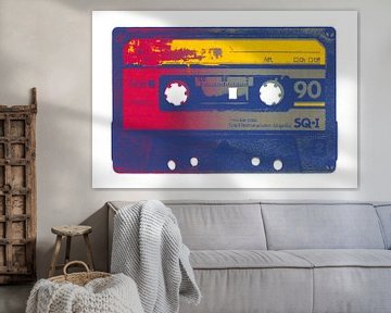 Cassette tape - full colour by > VrijFormaat <