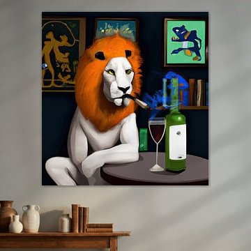Le roi du bar sur Lions-Art