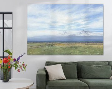 De Ararat berg in Turkije van Yuri Sung