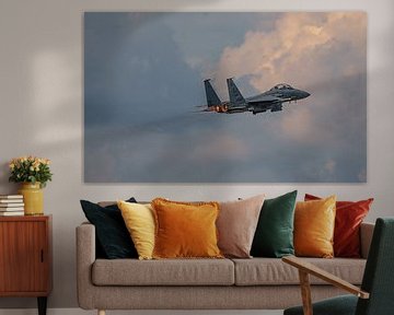 Start der F-15E Strike Eagle der US-Luftwaffe. von Jaap van den Berg