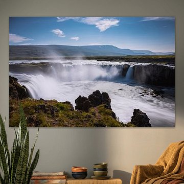 Godafoss Wasserfall Island