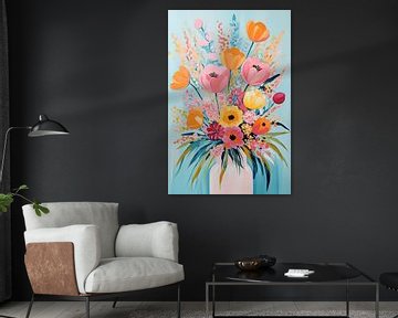 Fleur and colour 3 by Bert Nijholt