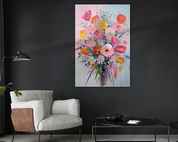 Fleur and colour 16 by Bert Nijholt