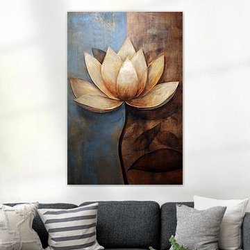 Lotus Abstract by Jacky