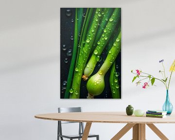 Green leek by Steffen Gierok