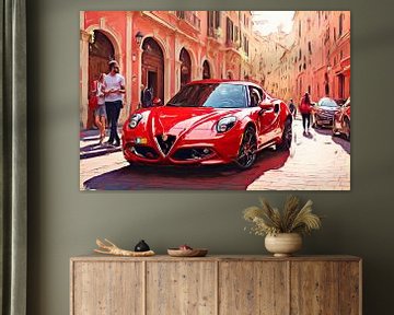 Alfa Romeo 4C urban von DeVerviers