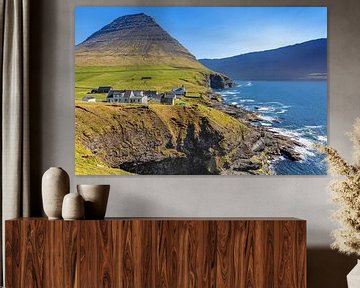 Vidareidi on the Faroe Islands, Denmark by Adelheid Smitt