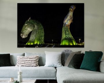 Les Kelpies, Écosse sur Gert Hilbink