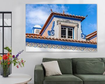 Decorated dormer in Ericeira, Portugal by Adelheid Smitt