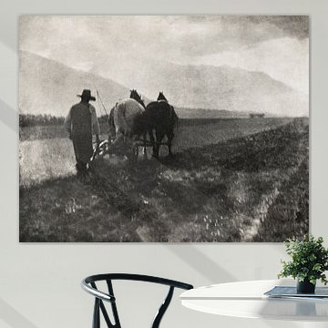 Ploughing (1904) par Alfred Stieglitz