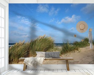 Strandaufgang im Herbst van Ostsee Bilder