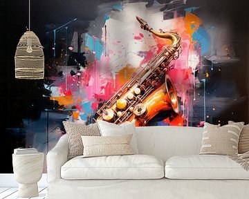 MUZIEK KUNST Saxofoon van Melanie Viola