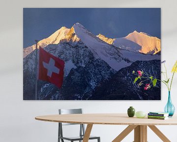 Schweizer Alpen von Menno Boermans