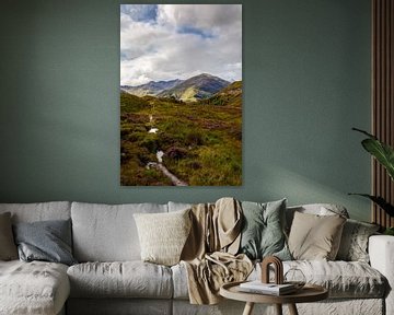 The magnificent mountains of the Scottish Highlands by René Holtslag