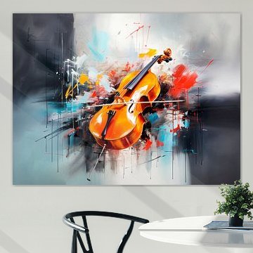 MUSIC ART Cello by Melanie Viola