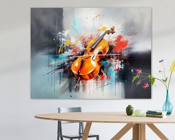 MUSIC ART Cello by Melanie Viola