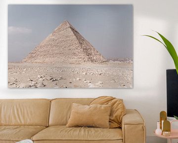 Piramides van Giza, Cairo, Egypte, Reisfotografie van Aaya Mohamed