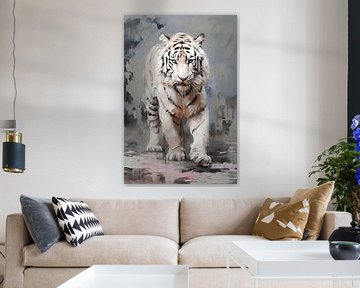 Tigre blanc sur Uncoloredx12