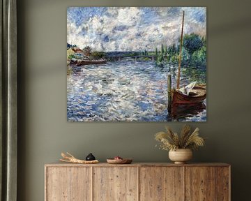 De Seine bij Chatou, Pierre-Auguste Renoir