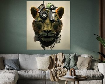 Robo-Löwe von Lions-Art