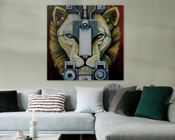 Robo Lion van Lions-Art