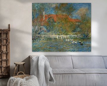 The Duck Pond, Pierre-Auguste Renoir