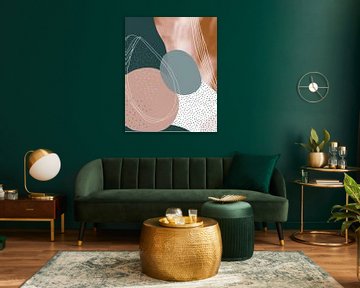 Modern abstract, organic forms by Studio Allee