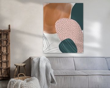 Modern abstract, organic forms by Studio Allee