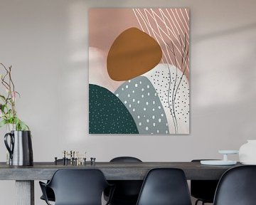 Modern abstract, organic forms by Studio Allee